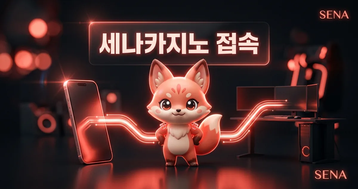 세나카지노 접속 방법과 우회