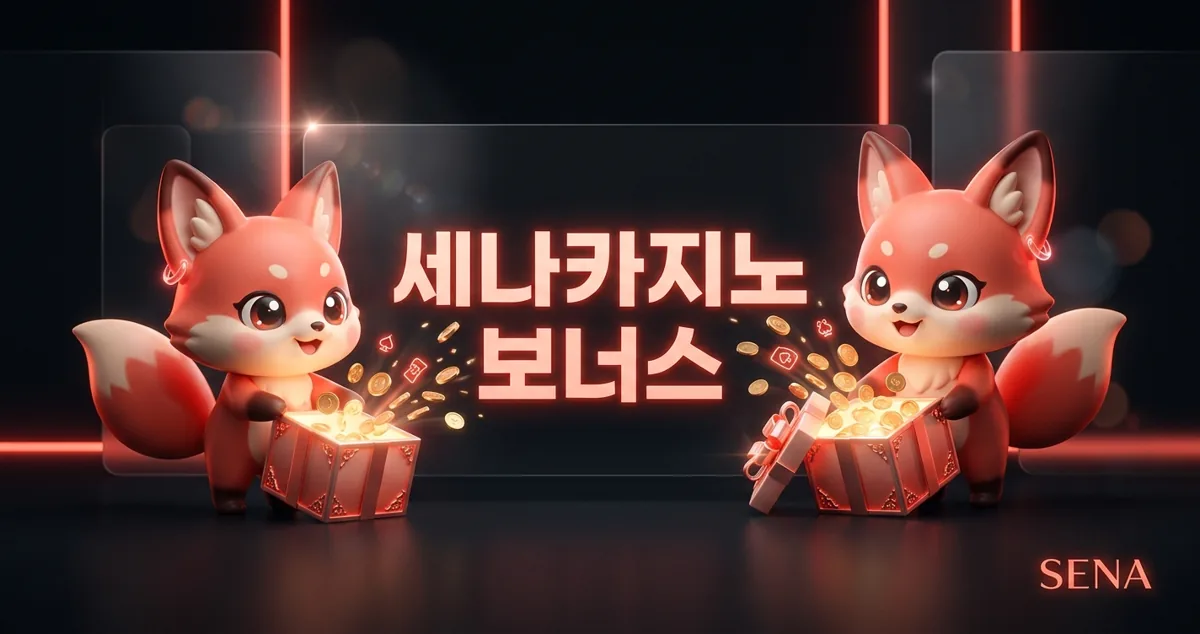 세나카지노 보너스 종류와 전환 조건