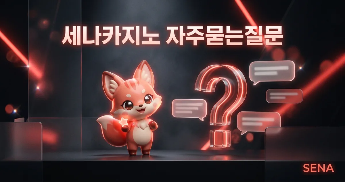 세나카지노 자주 묻는 질문
