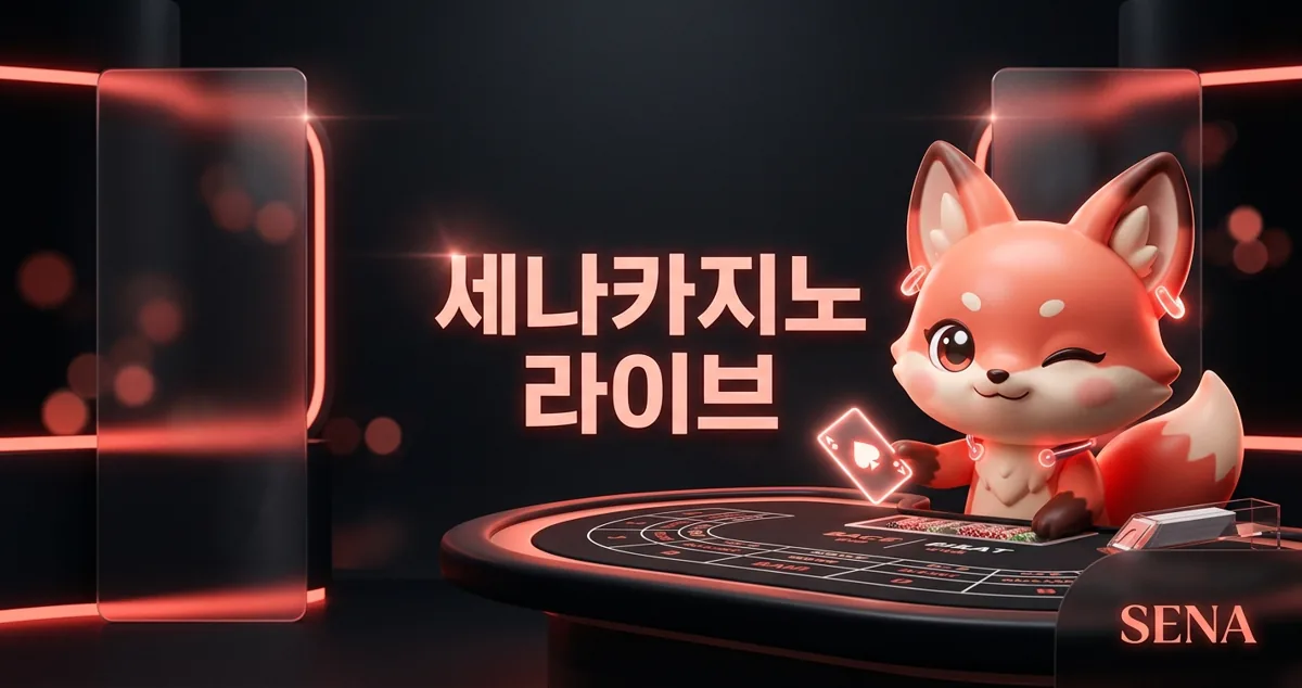 세나카지노 라이브카지노 공급사와 게임
