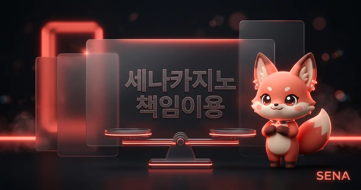 세나카지노 책임 이용과 상담
