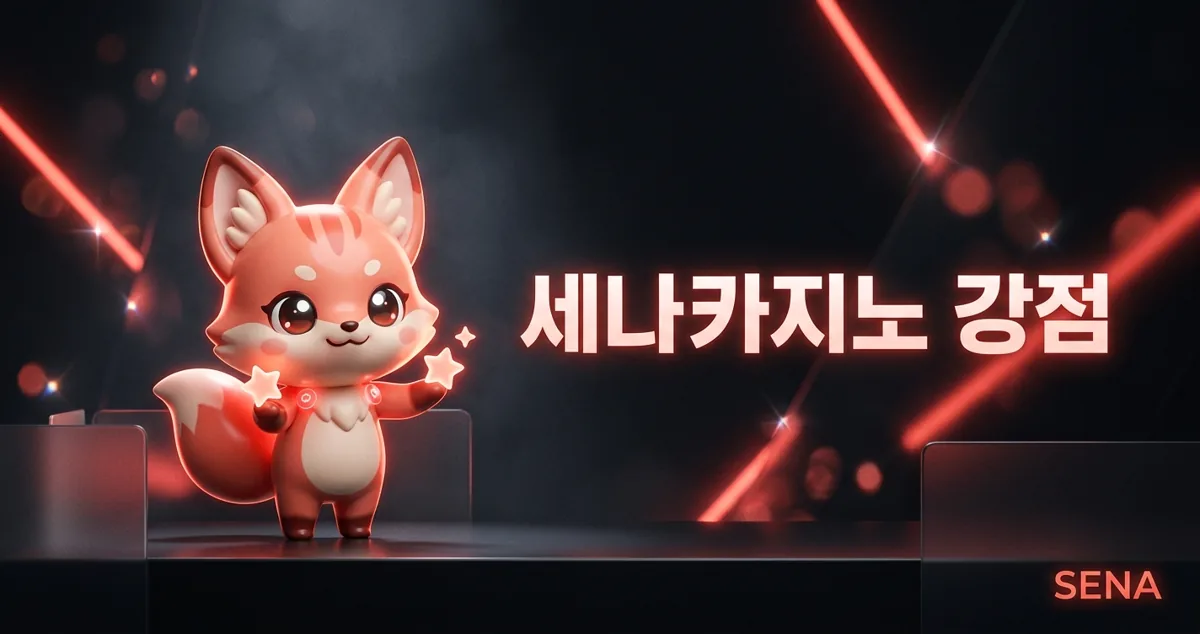 세나카지노 이용 강점과 유의점