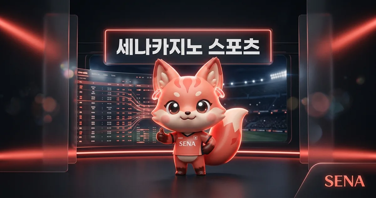 세나카지노 스포츠 베팅 종목과 방법