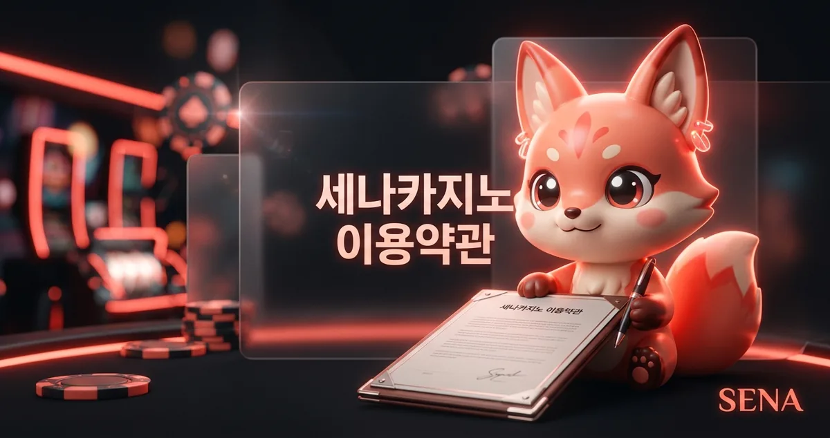 세나카지노 이용약관